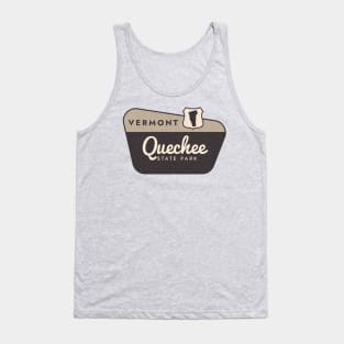 Quechee State Park Vermont Welcome Sign Tank Top